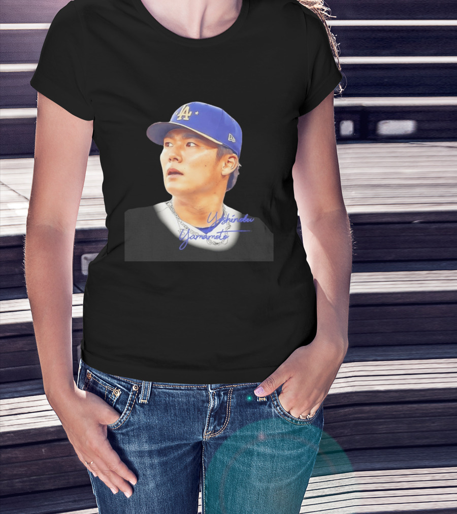 Yoshinobu Yamamoto Los Angeles Dodgers MLB 2026 Player T-Shirt