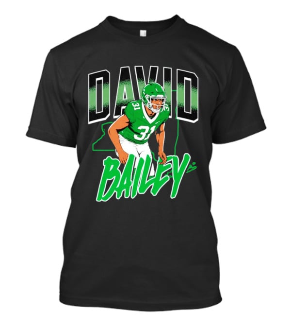 David Bailey New York Jets Football Number 31 Athletics T-Shirt