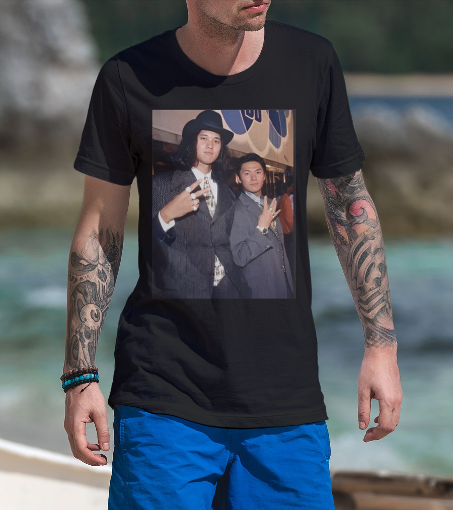 2 Of America's Most Wanted Baseball Icons In Classic Suits At Event T-Shirt