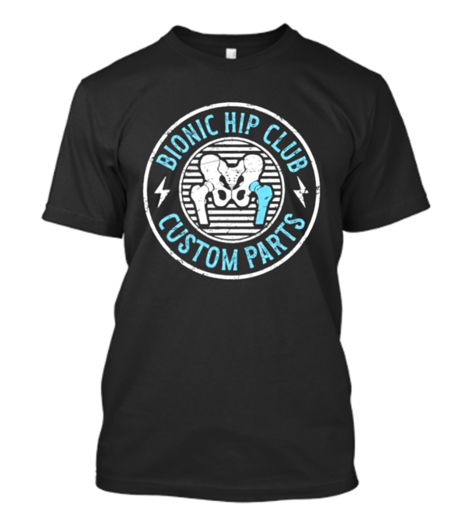 Bionic Hip Club Custom Parts Retro Circle T-Shirt