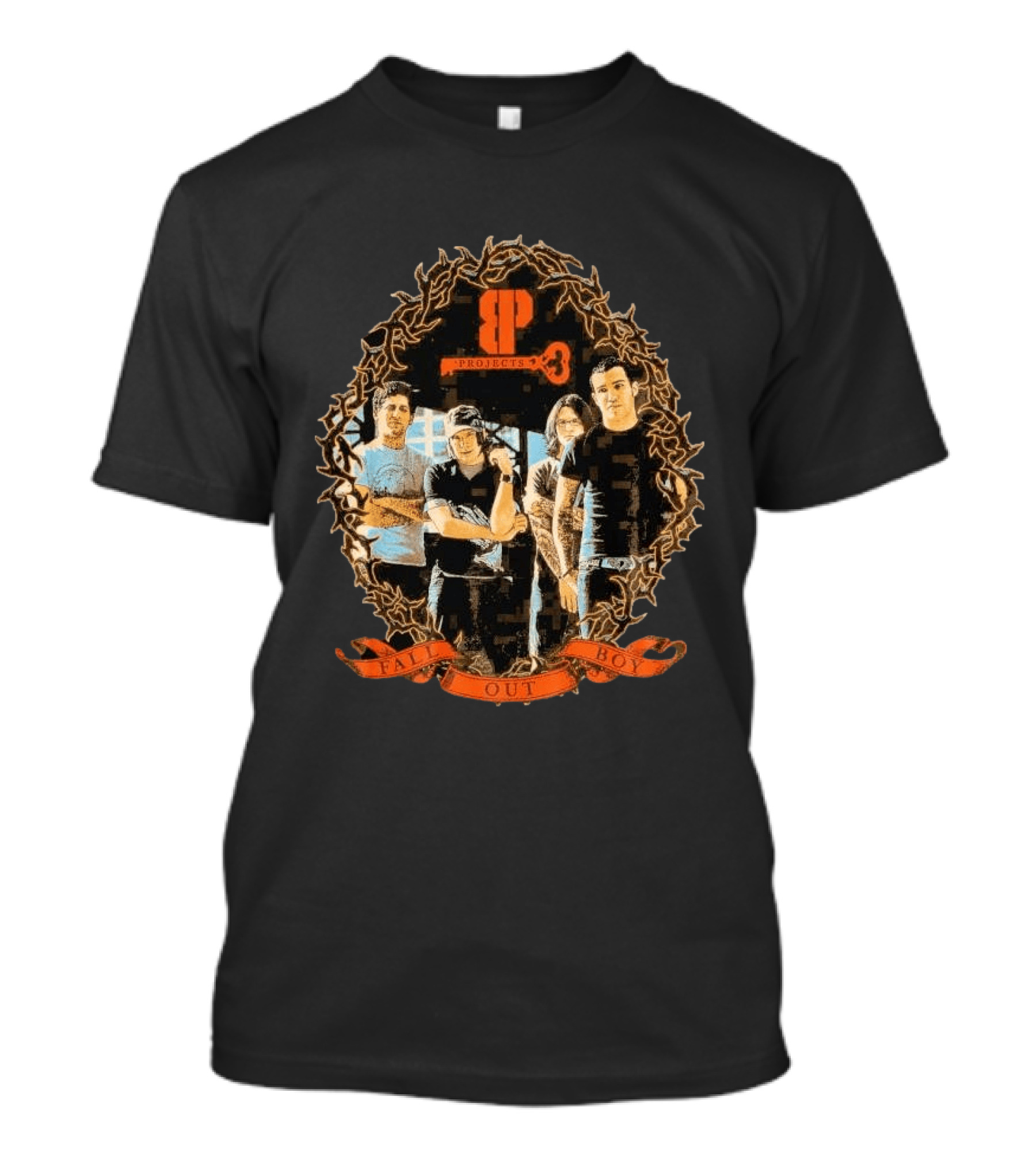 Brooklyn Projects X Fall Out Boy Band Photo T-Shirt