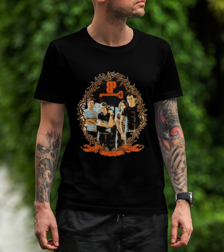 Brooklyn Projects X Fall Out Boy Band Photo T-Shirt