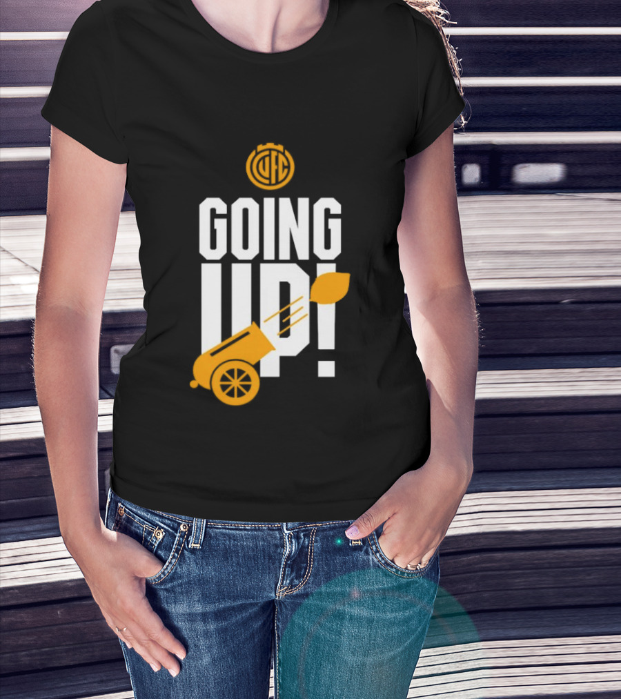 Cambridge United FC Going Up 2026 Cannonball Celebration T-Shirt