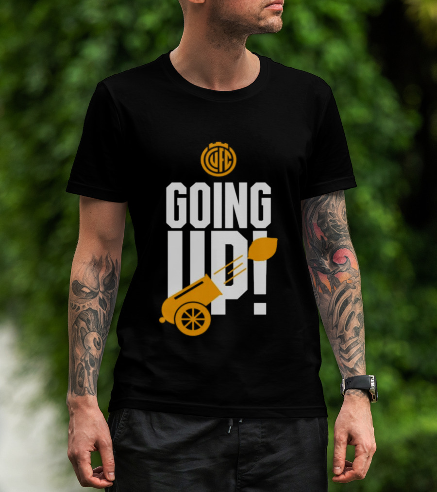 Cambridge United FC Going Up 2026 Cannonball Celebration T-Shirt