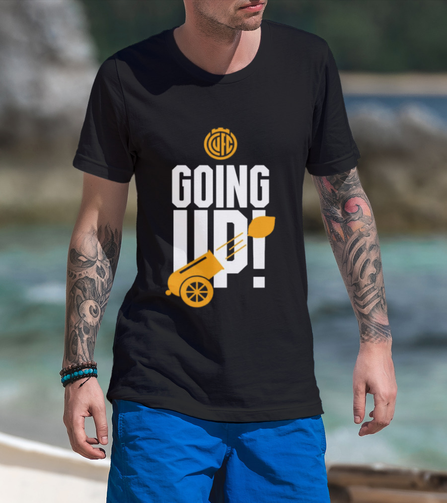 Cambridge United FC Going Up 2026 Cannonball Celebration T-Shirt