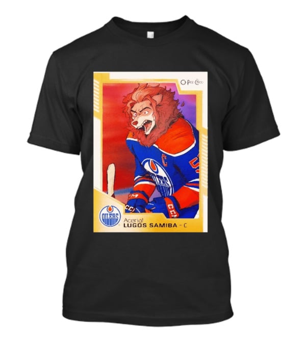 O Pee Chee Aceria Lugos Samiba C Edmonton Oilers T-Shirt