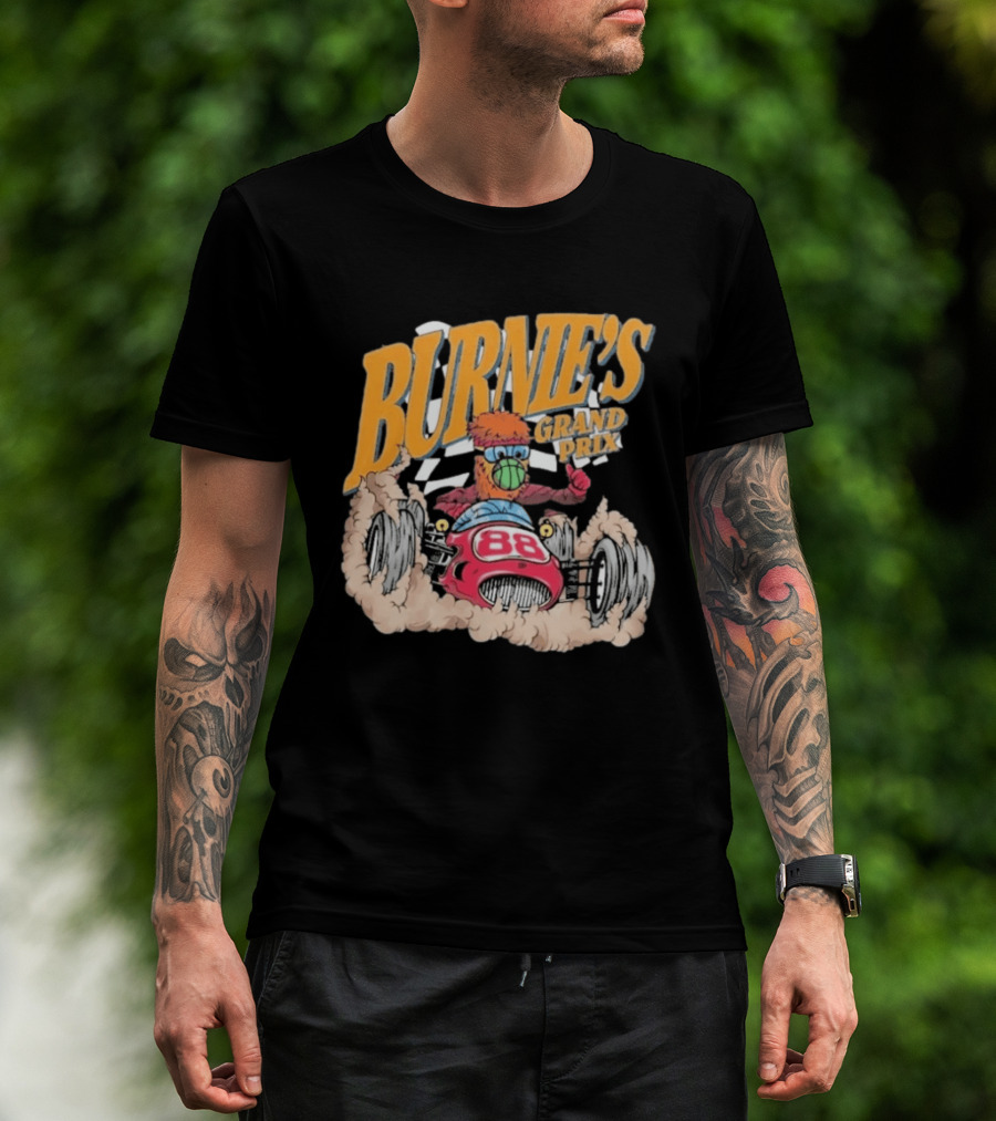 Burnie's Grand Prix Racing Miami Heat Court Culture 88 T-Shirt