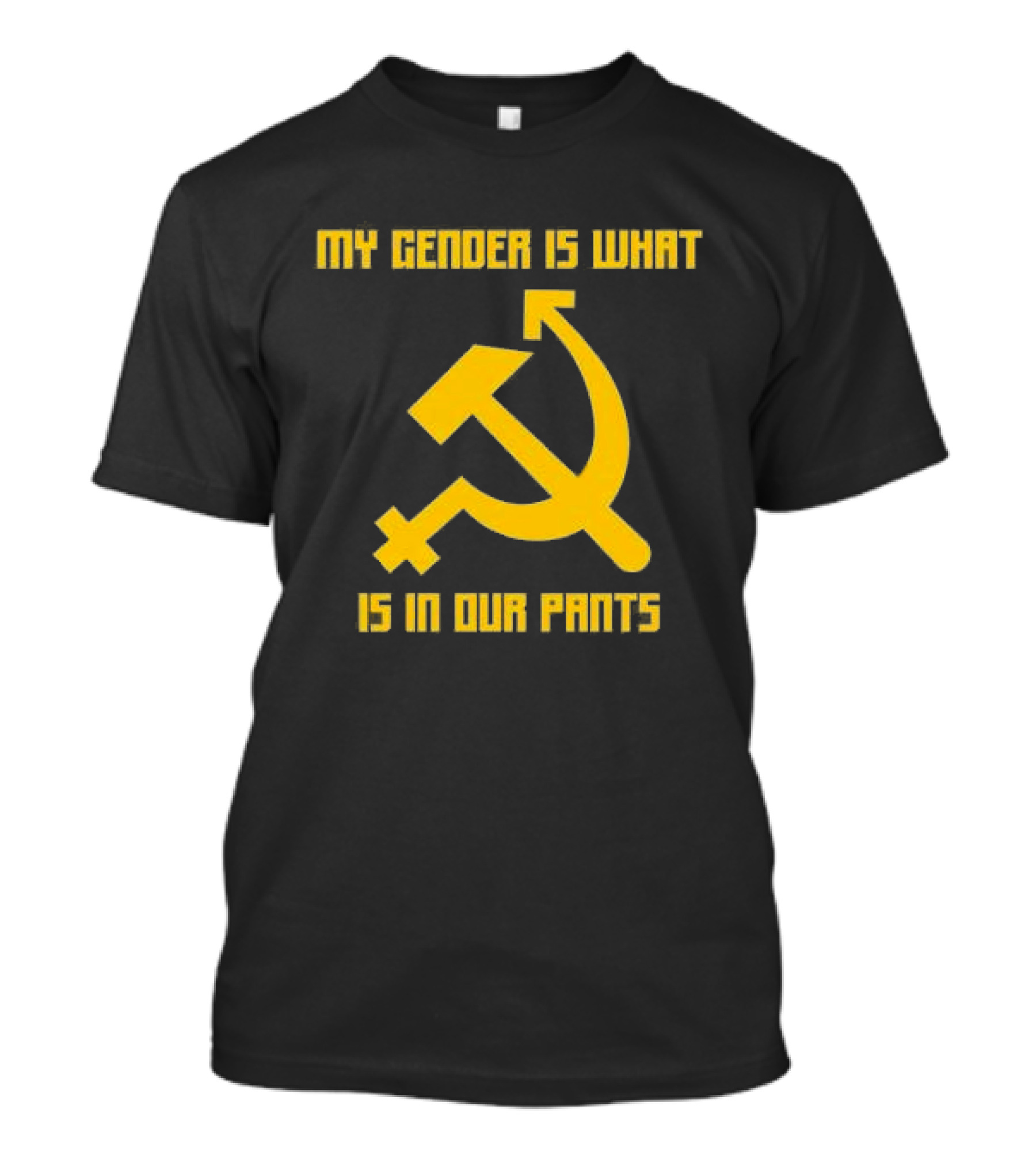 My Gender Is What Is In Our Pants Hammer Sickle T-Shirt