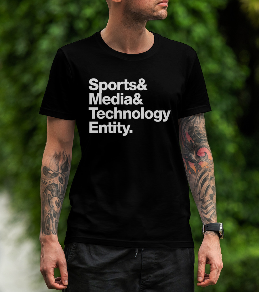 Sports Media Technology Entity Collaboration T-Shirt