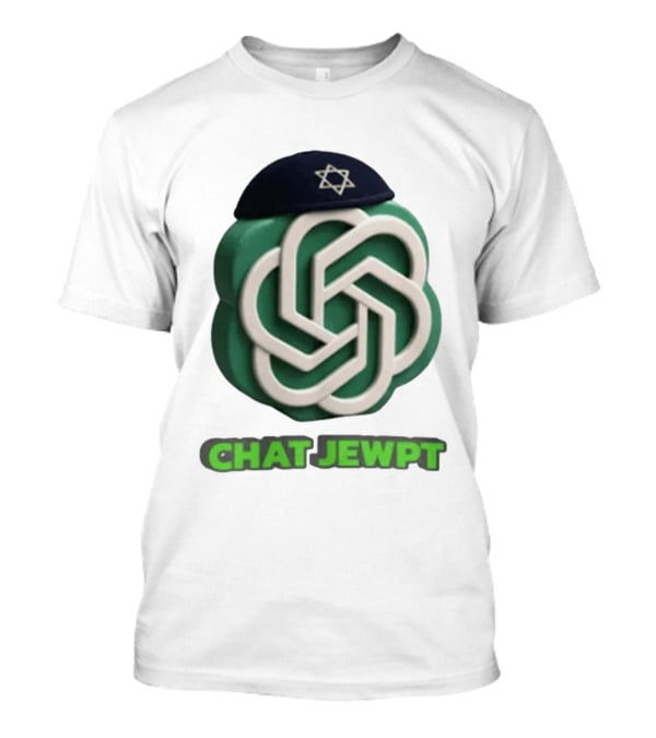 Chat JewPT Symbol With Star On Cap T-Shirt