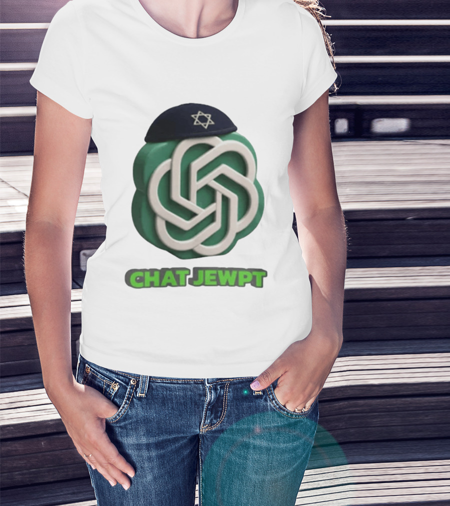 Chat JewPT Symbol With Star On Cap T-Shirt