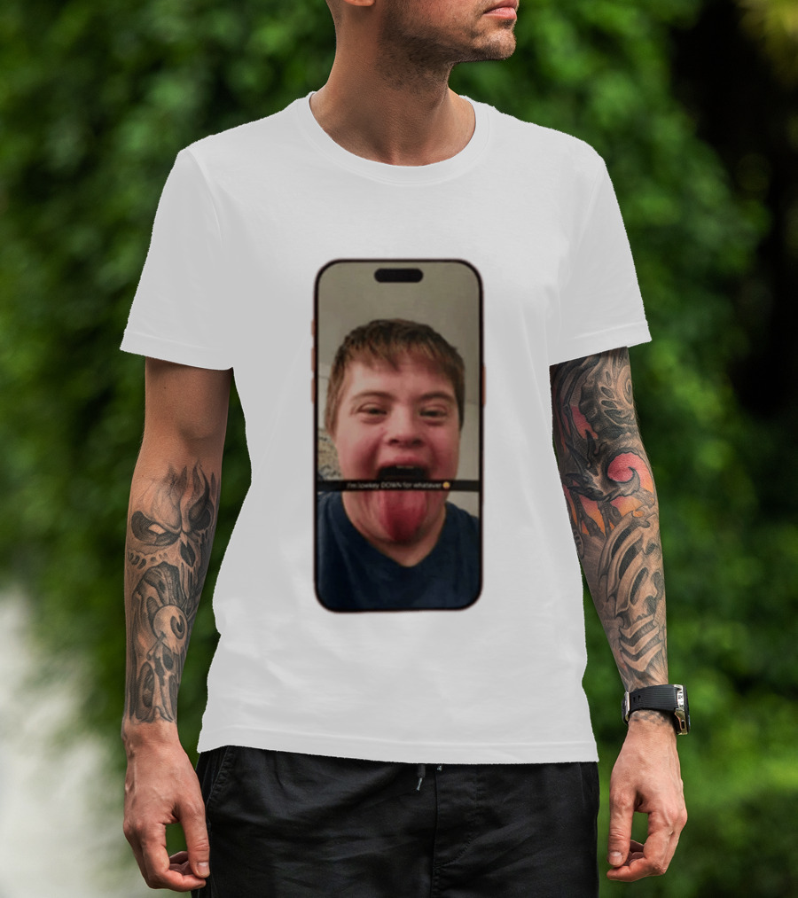 I'm Lowkey Down For Whatever IPhone T-Shirt