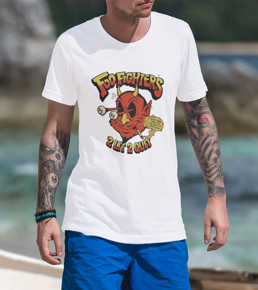 Foo Fighters 2 Lit 2 Quit Secret Show April 30 2026 Irving Plaza New York T-Shirt