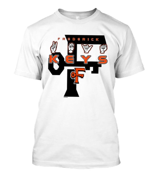Frederick Keys Deaf Awareness 2026 Frederick Keys Logo Sign Language T-Shirt