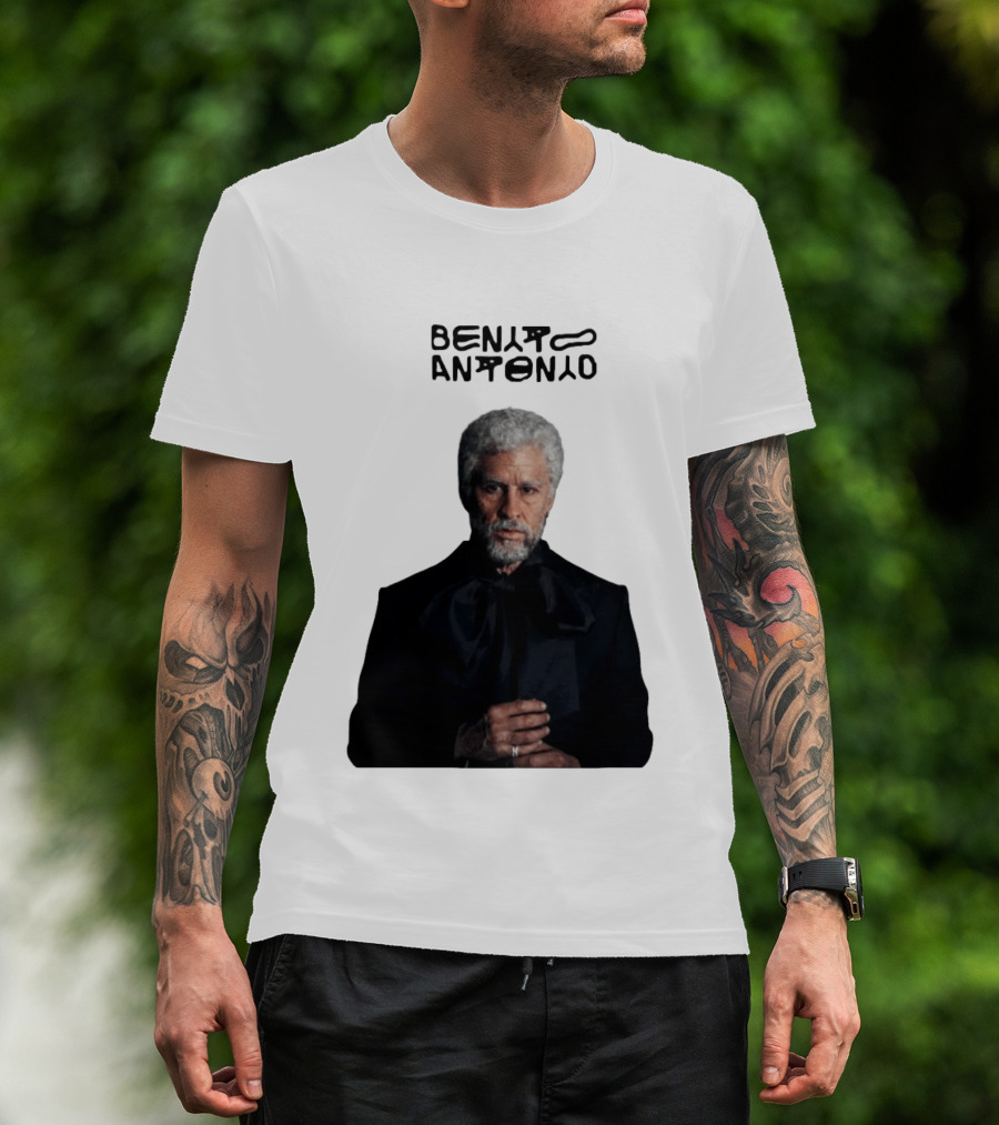 Benito Antonio Character In Black Outfit T-Shirt