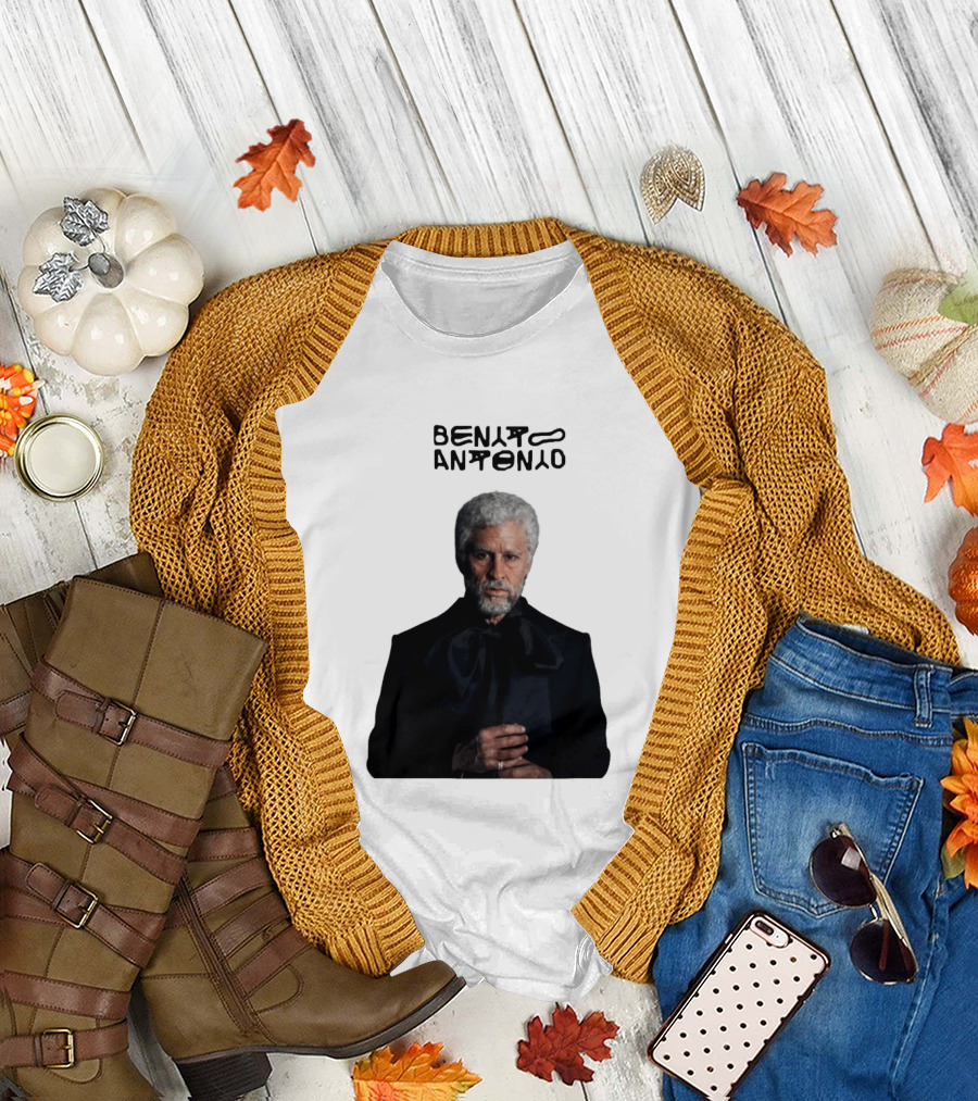 Benito Antonio Character in Black Outfit T-Shirt