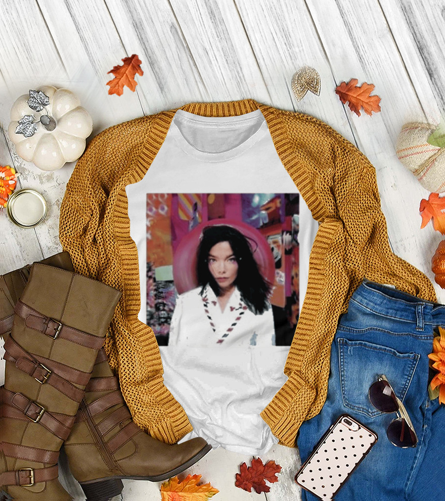 Bjork Post Album Cover Photographic Print T-Shirt