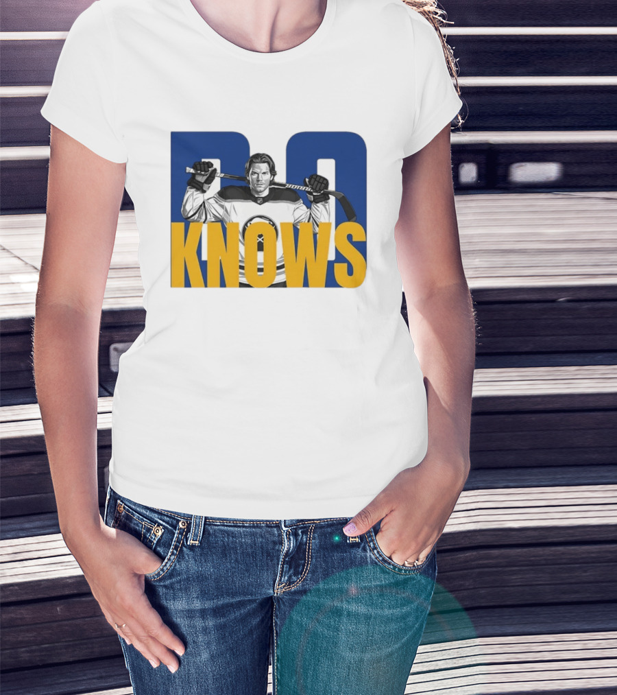 Bowen Byram Bo Knows Buffalo Sabres Hockey Jumper T-Shirt