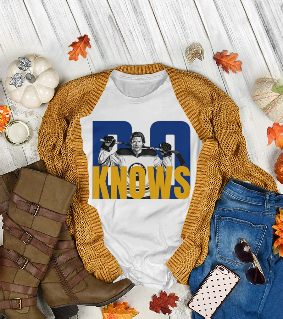 Bowen Byram Bo Knows Buffalo Sabres Hockey Jumper T-Shirt