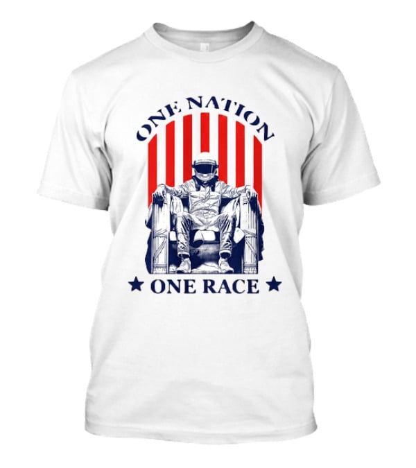 One Nation One Race Freedom 250 Grand Prix Racing Champion T-Shirt
