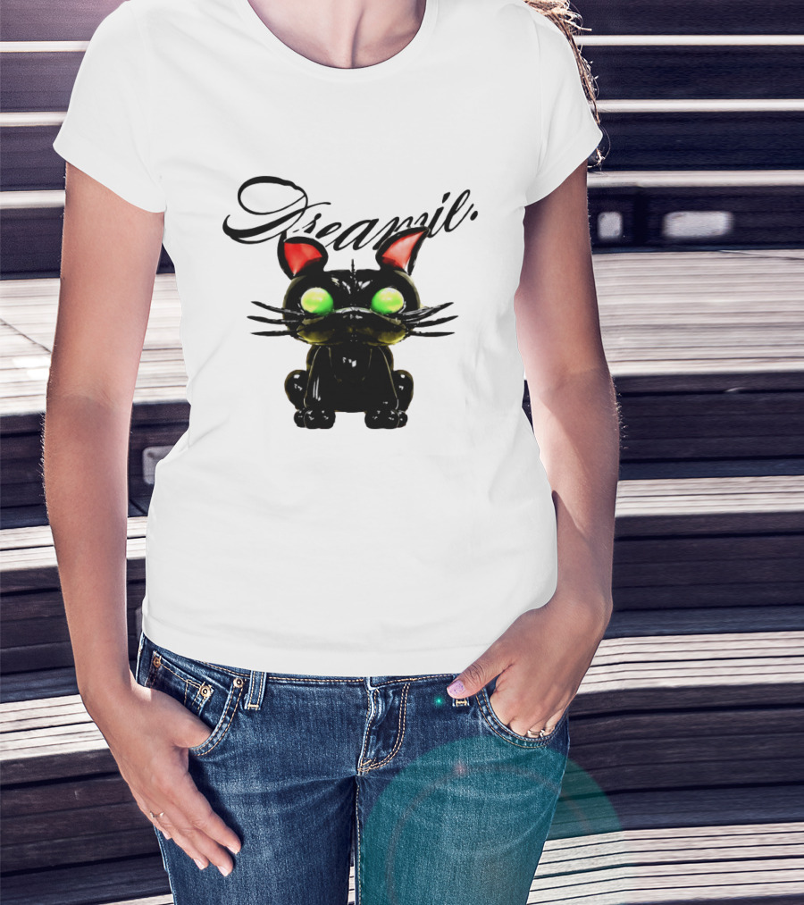 Dreamie Mariah The Scientist Black Cat Baby T-Shirt