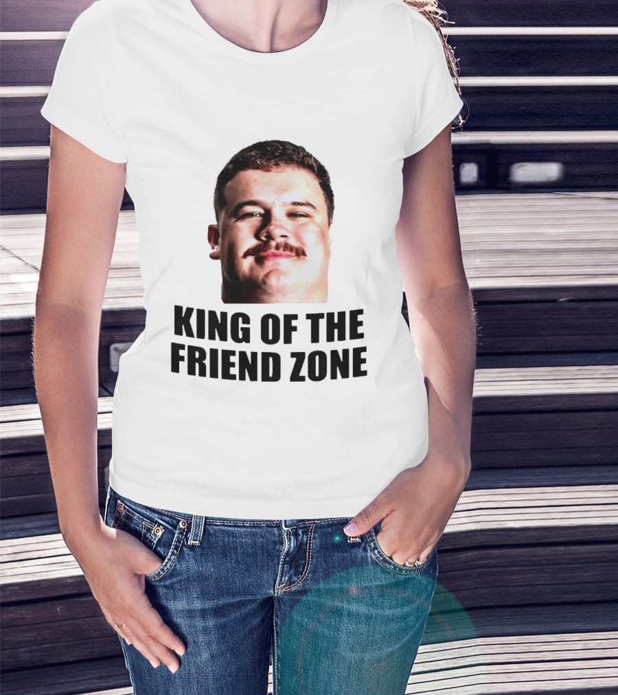 Matt Faessler King Of The Friend Zone Funny Meme T-Shirt