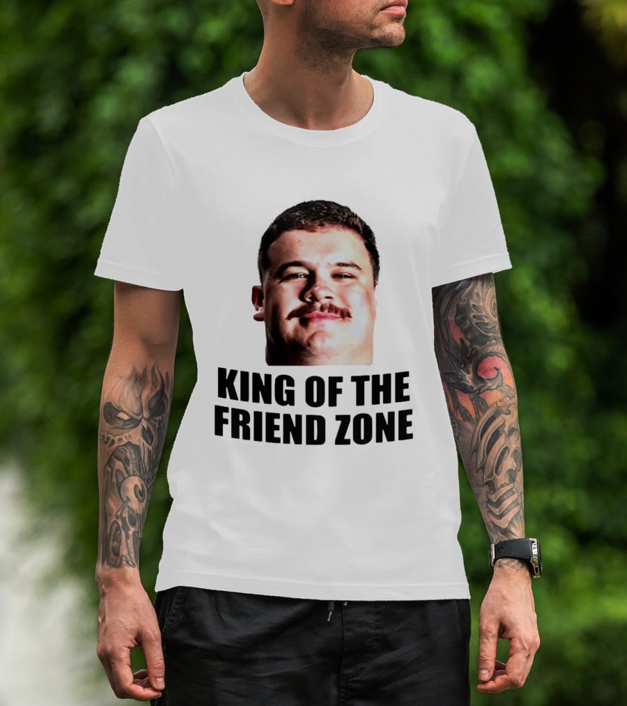Matt Faessler King Of The Friend Zone Funny Meme T-Shirt