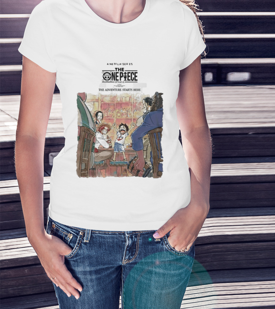 The One Piece Adventure Starts Here East Blue Remake By WIT Studio On Netflix February 2027 T-Shirt