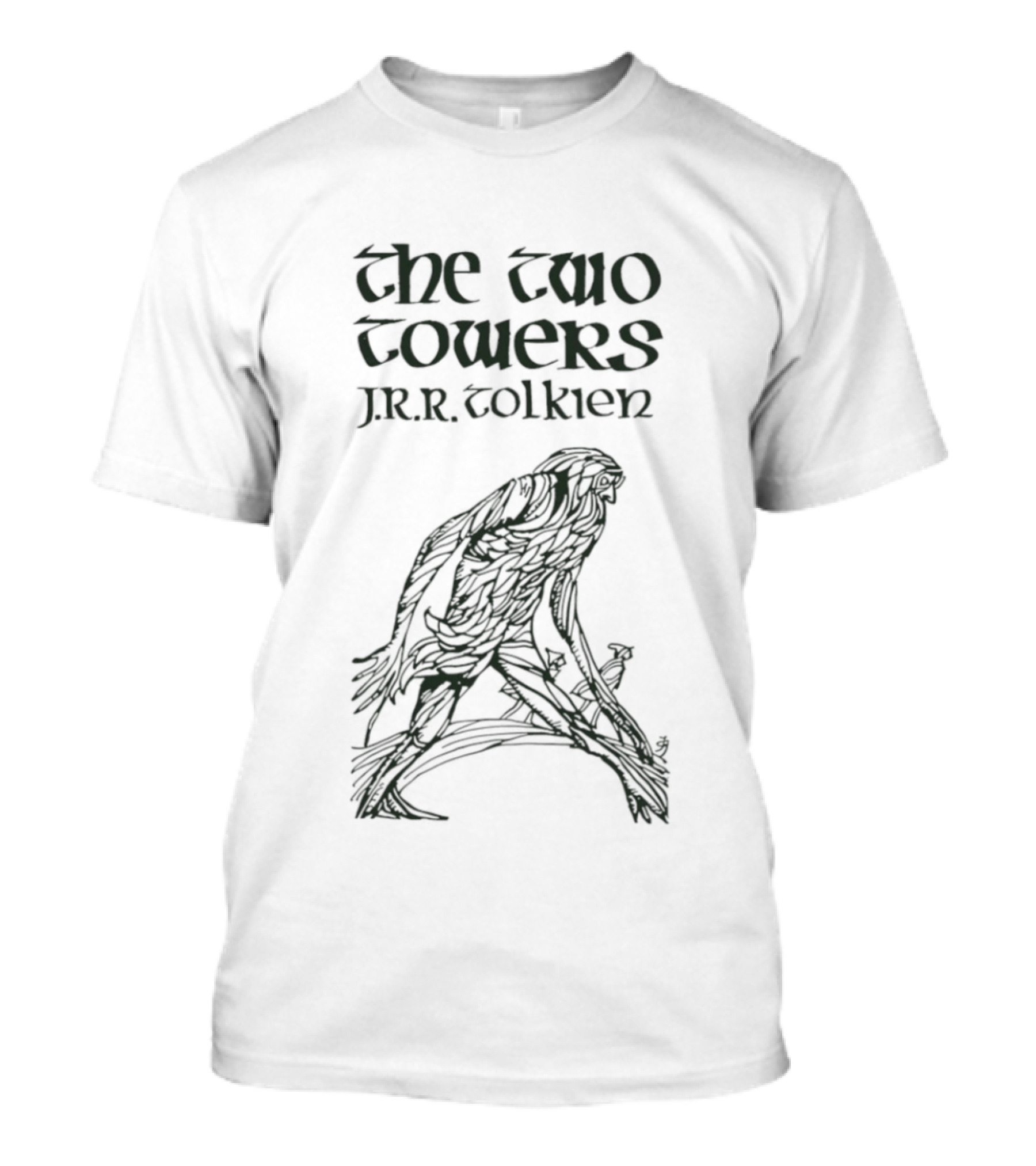 The Two Towers J.R.R. Tolkien Ent Drawing T-Shirt