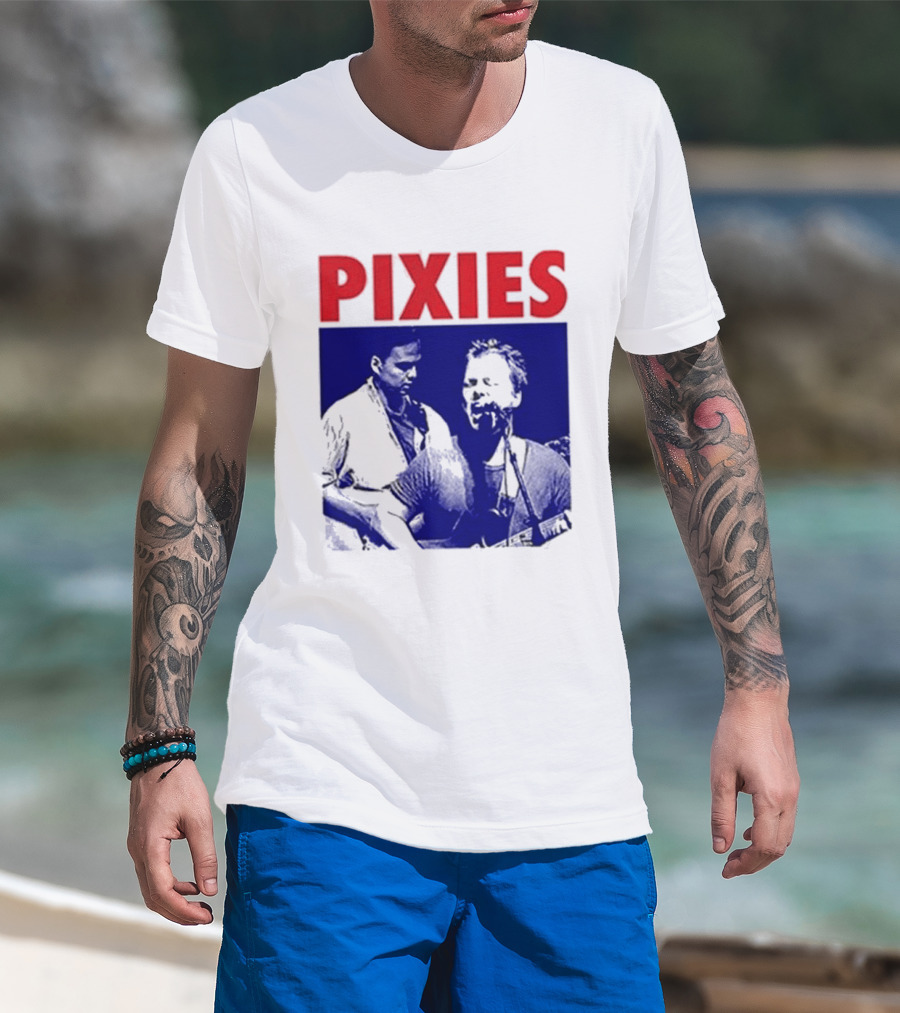 Pixies P40 Asia Tour 2026 Francis Santiago Concert T-Shirt
