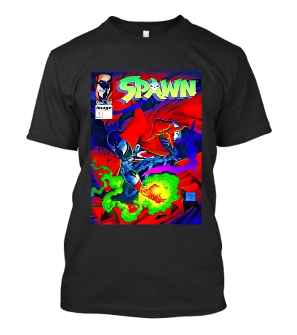 Spawn Image Comics May Issue 1 Albert Al Simmons 1992 T-Shirt