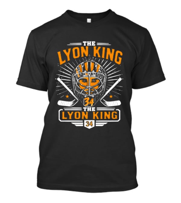 The Lyon King 34 Alex Lyon Buffalo Sabres Hockey NHL 2026 T-Shirt