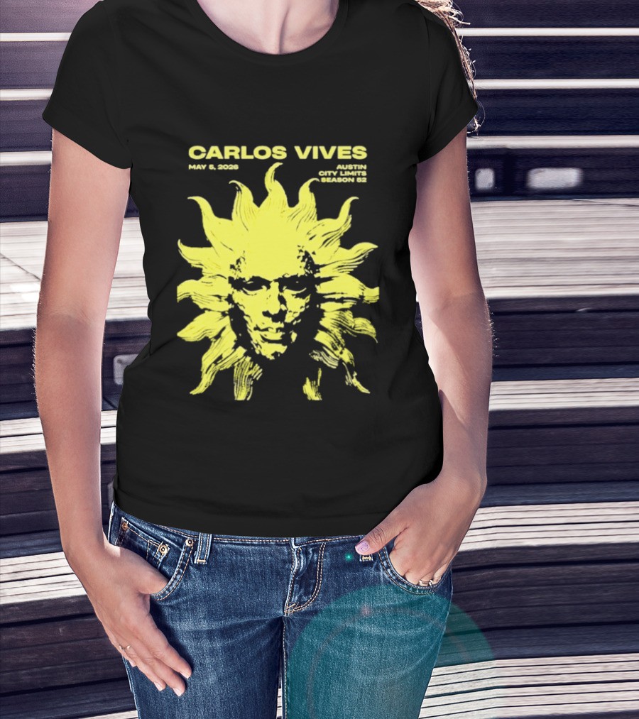 Carlos Vives May 6 2023 Austin City Limits Music Festival Austin TX Season 52 T-Shirt
