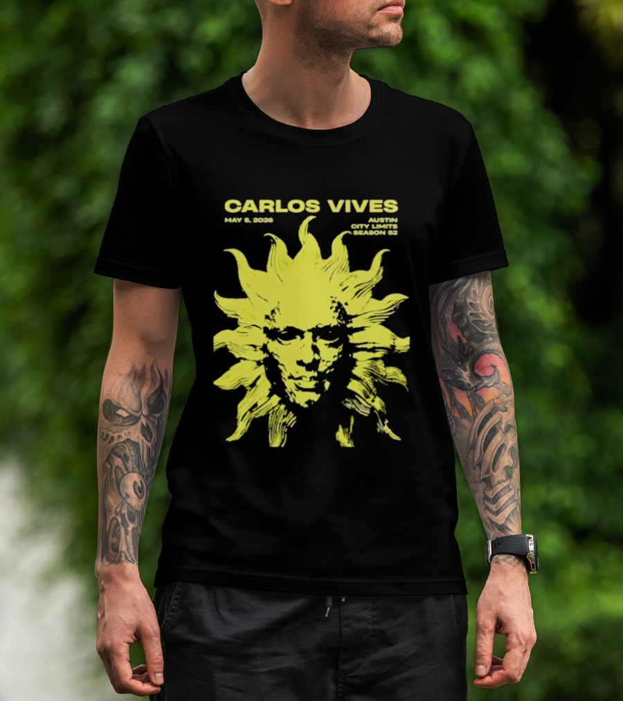 Carlos Vives May 6 2023 Austin City Limits Music Festival Austin TX Season 52 T-Shirt