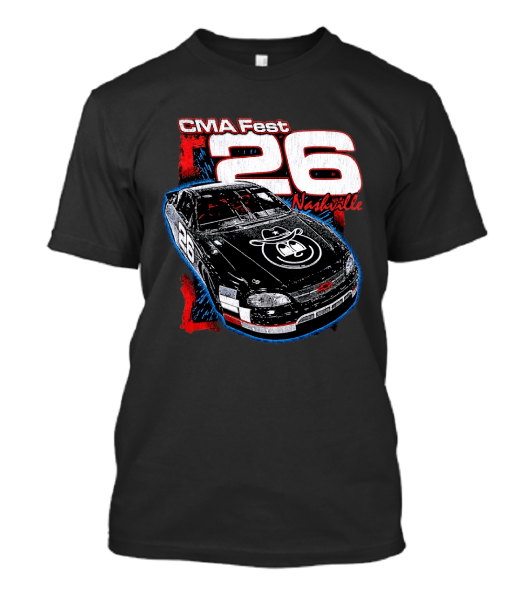 CMA Fest 26 Race Car Nashville 2026 T-Shirt