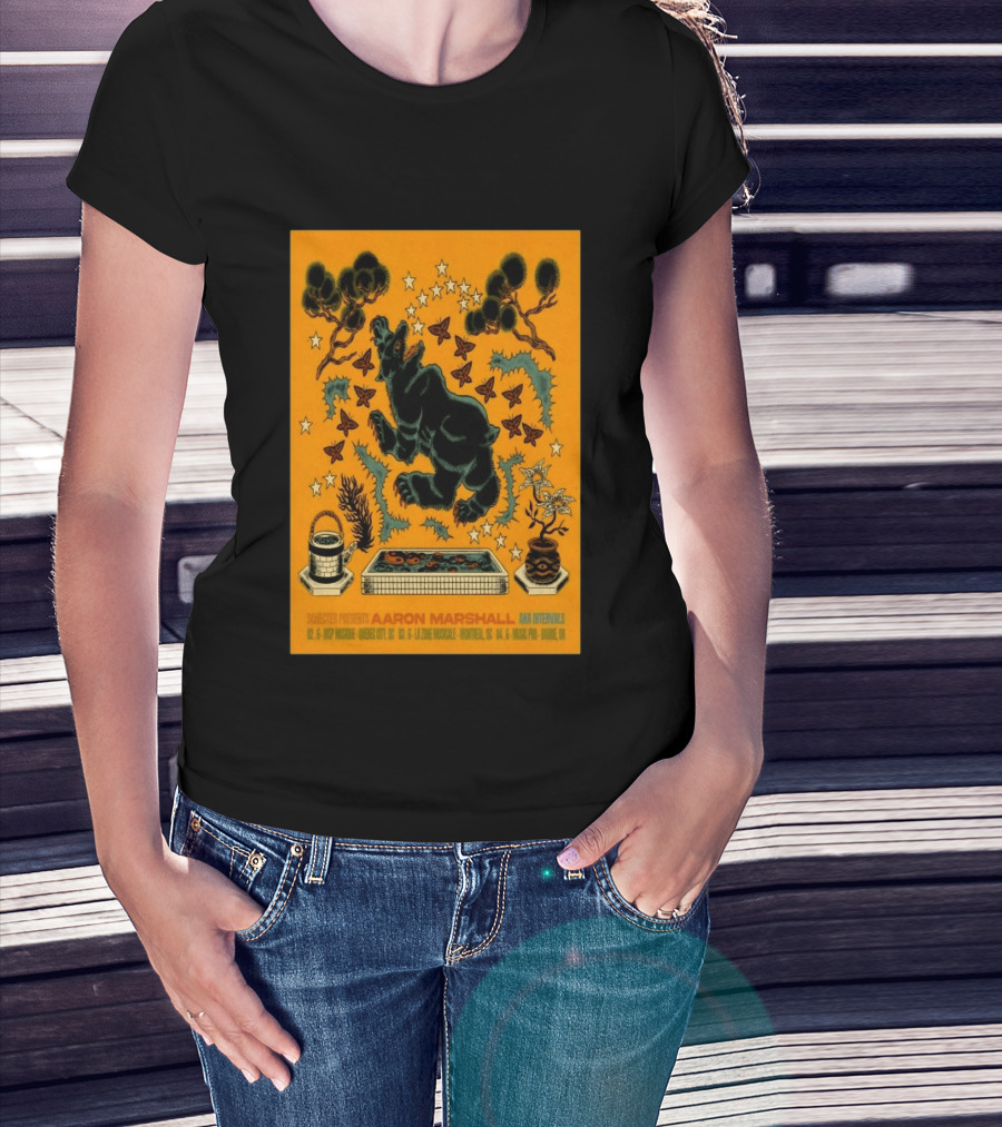 Aaron Marshall Intervals 2026 Canadian Clinic Tour Quebec City Montreal Barrie T-Shirt