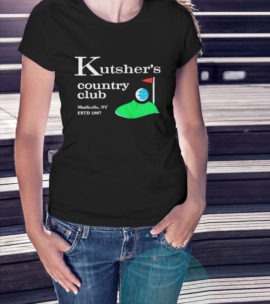 Kutsher's Country Club Monticello NY Established 1907 Retro Golf T-Shirt