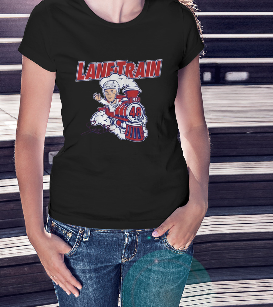 Lane Train MTL 48 Cartoon Train T-Shirt