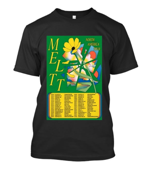 MELTT North America Tour 26 With Flower T-Shirt