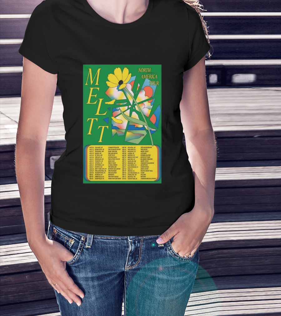 MELTT North America Tour 26 With Flower T-Shirt