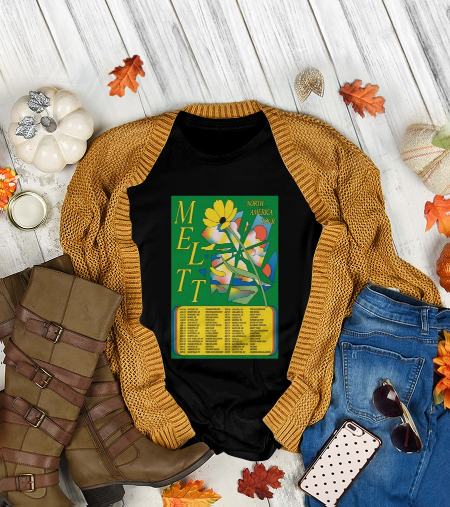 MELTT North America Tour 26 with Flower T-Shirt