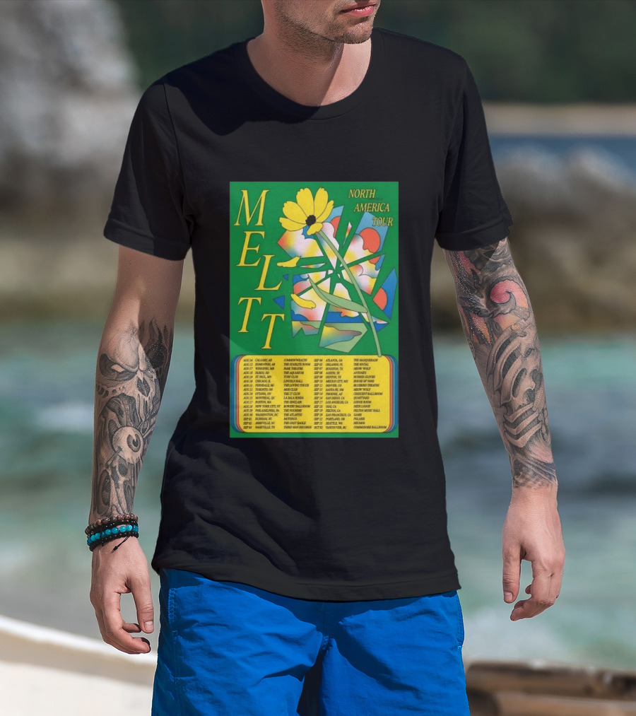 MELTT North America Tour 26 With Flower T-Shirt