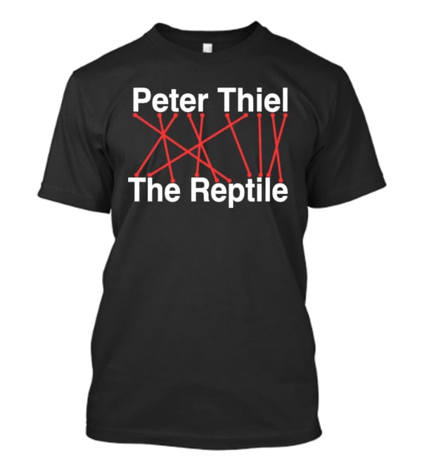 Peter Thiel XXXIX The Reptile T-Shirt