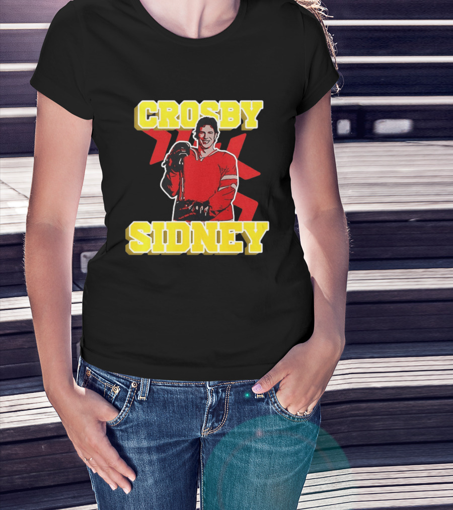 Crosby Sidney Pittsburgh Penguins Hockey NHL Legend T-Shirt