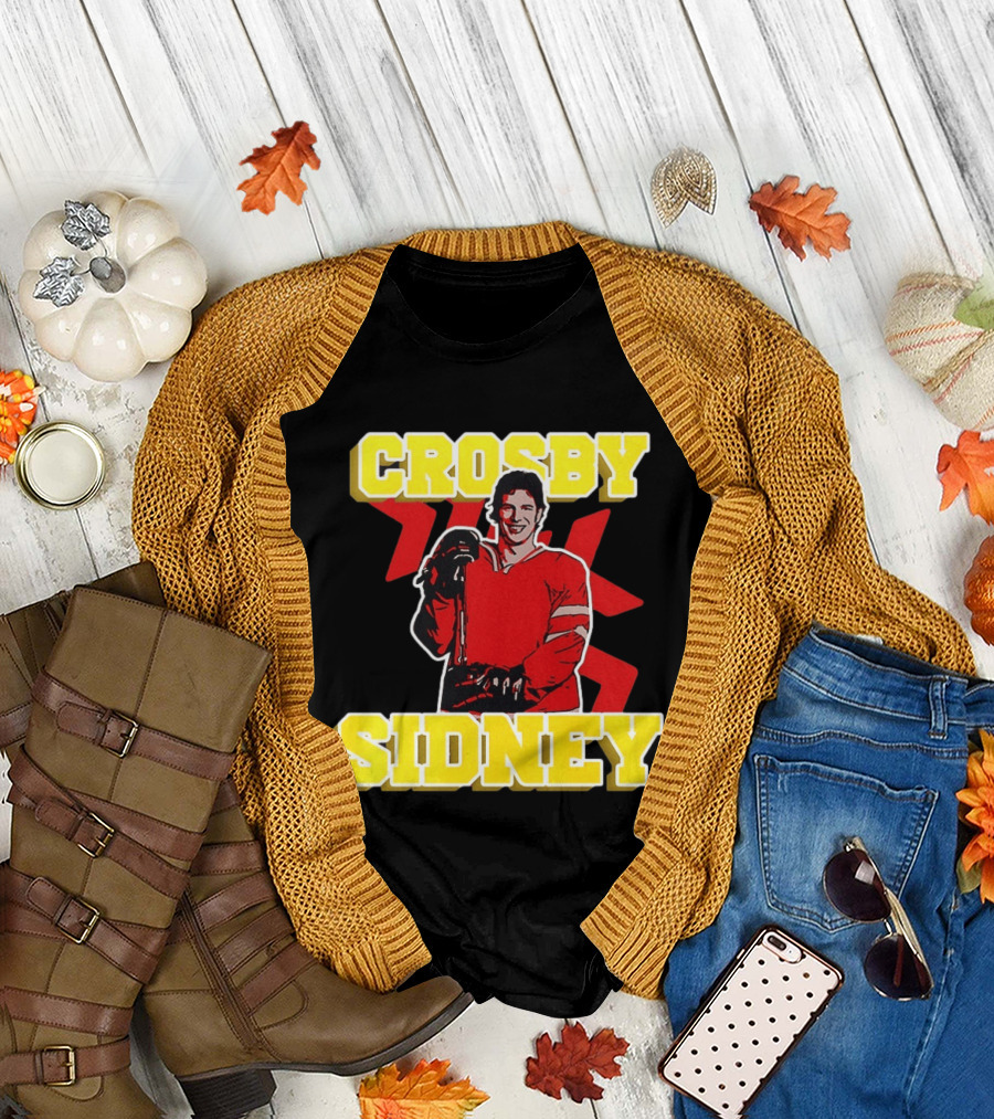 Crosby Sidney Pittsburgh Penguins Hockey NHL Legend T-Shirt