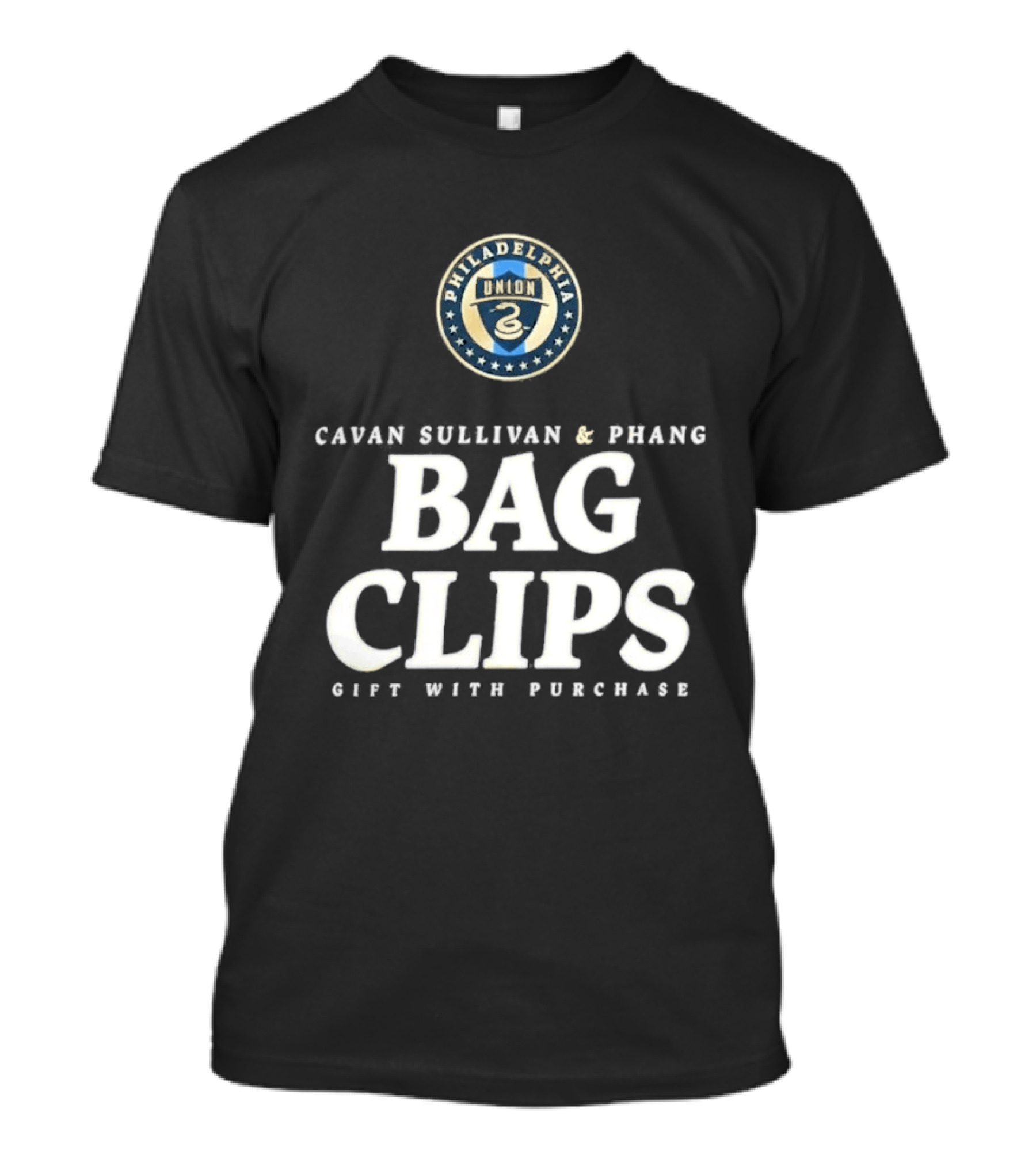 Philadelphia Cavan Sullivan Phang Bag Clips Gift With Purchase T-Shirt