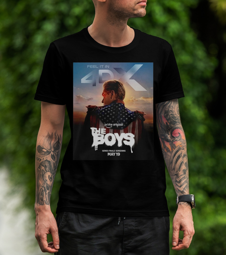 Feel It In 4DX The Boys Prime Original Series Finale Screening May 19 T-Shirt
