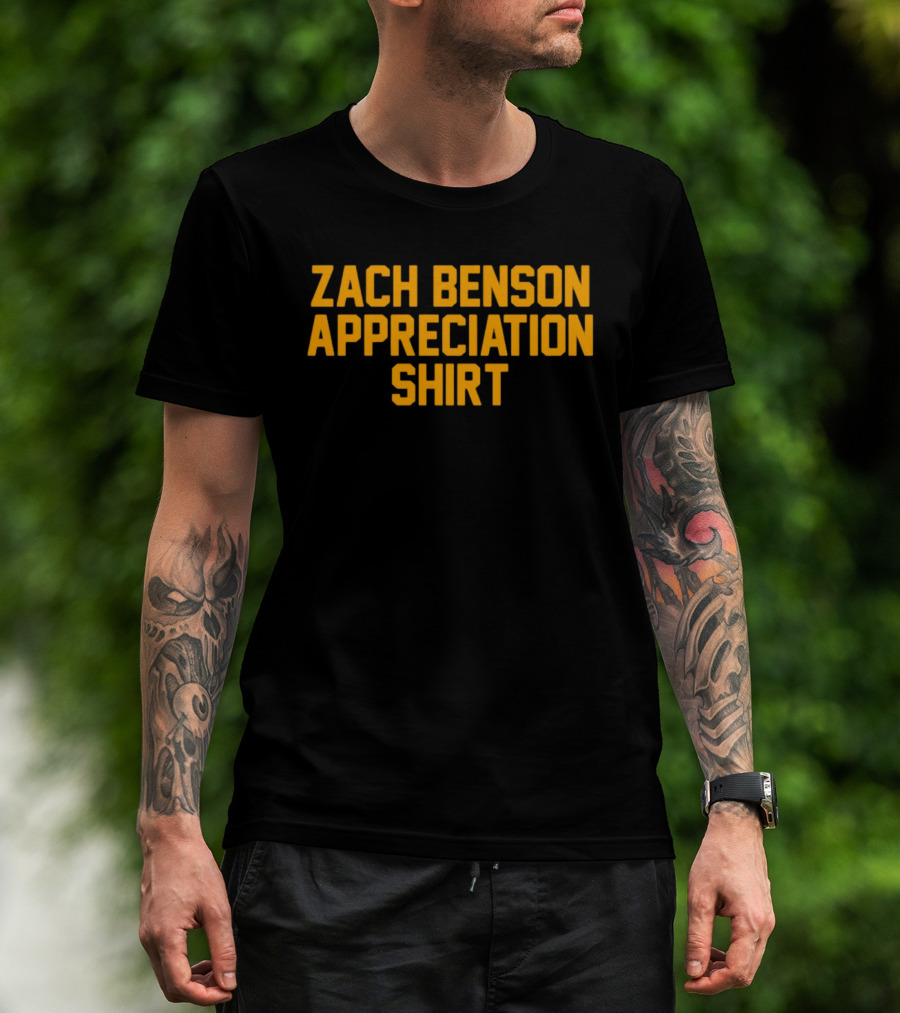 Zach Benson Appreciation Buffalo Sabres Fan T-Shirt