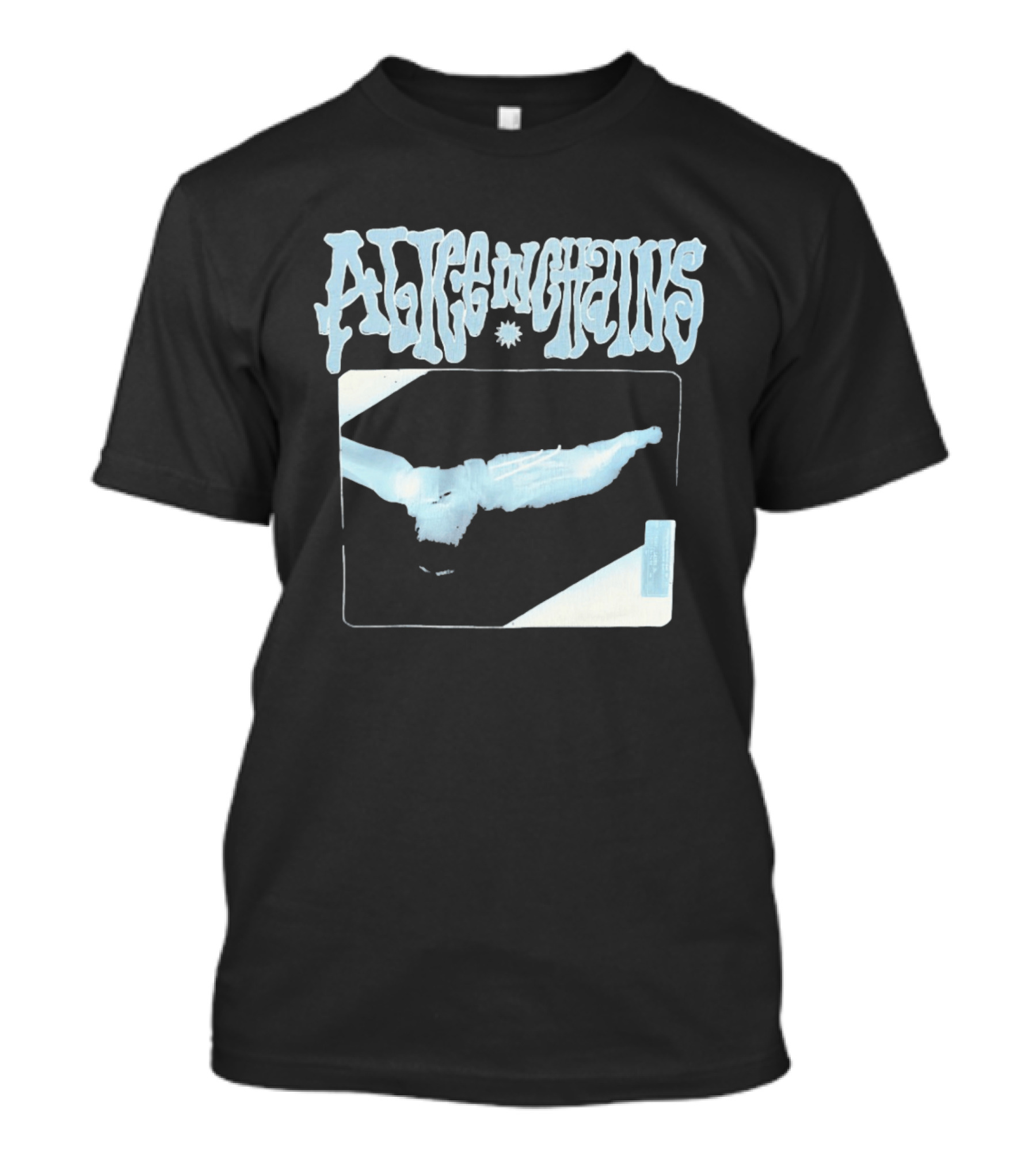 Alice In Chains X Ray Arm Elbow Skeleton Image T-Shirt