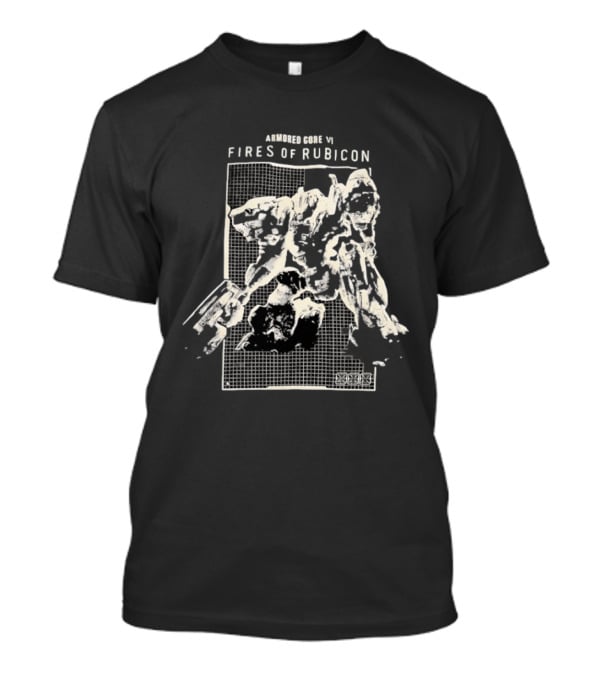 Armored Core VI Fires Of Rubicon Mecha Combat Action T-Shirt